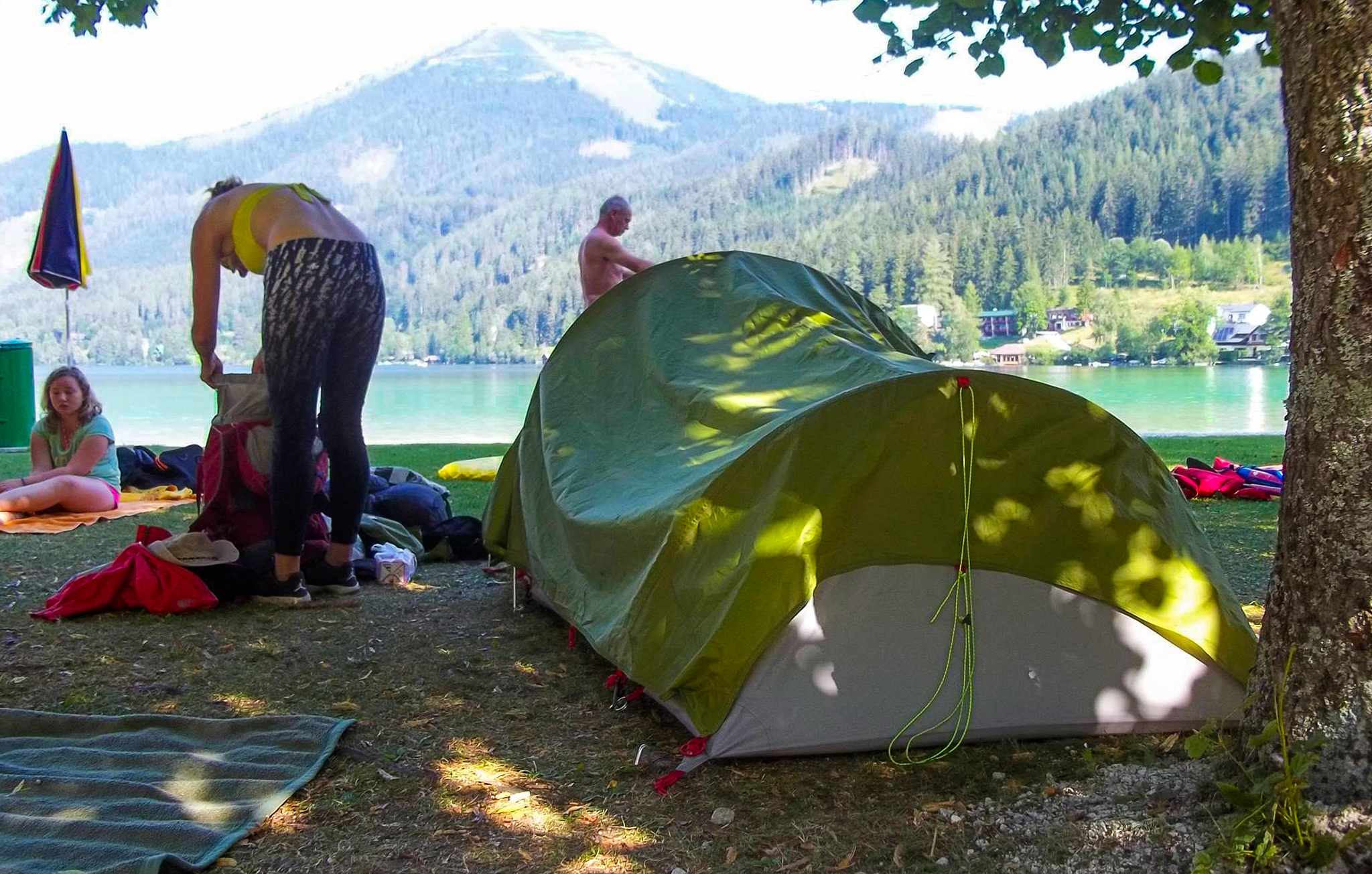 tent beach